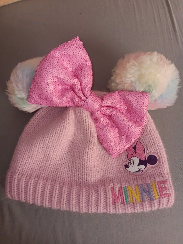 Girls Disney Stocking Hat, Size Small