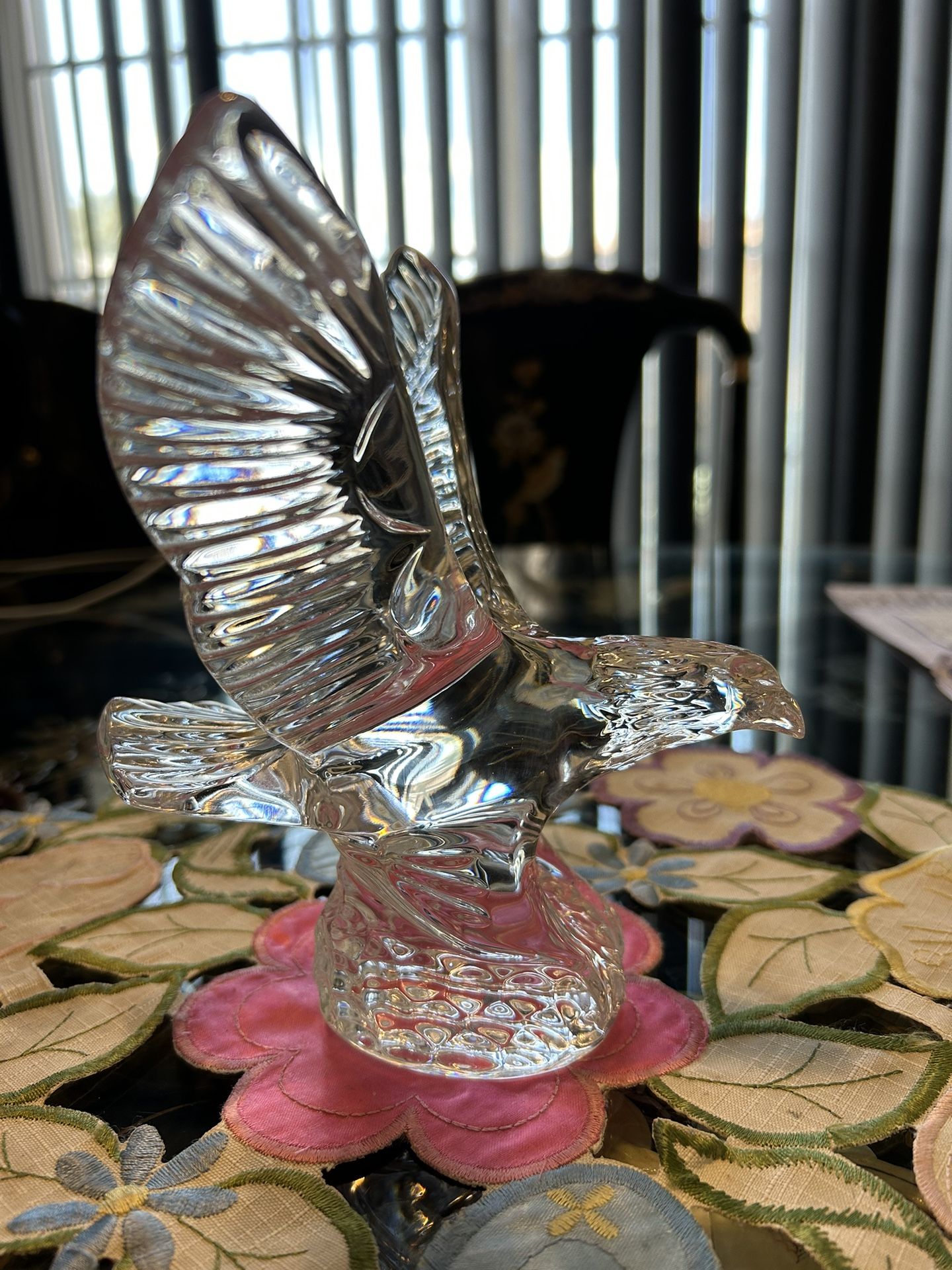 Beautiful Waterford Crystal Eagle