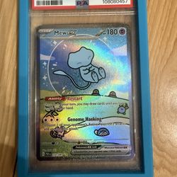 PSA 10 GEM MINT - Mew EX Paldean Fates Bubble Mew 232/091 Pokemon