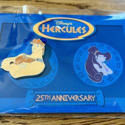 Disney D23 Expo 2022 Movie Insiders Hercules 25th Anniversary Pin + 500 POINTS