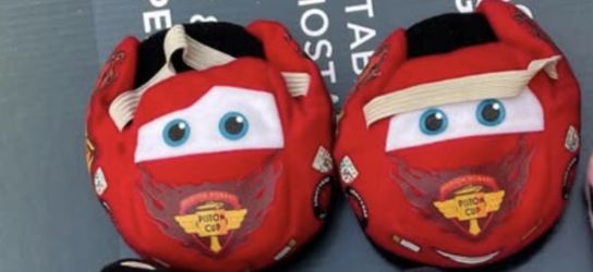 Build A Bear Lightning Mcqueen Shoes/slippers