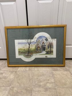 Beautiful 32 By 22 Inch Limited Edition Unique Wall Art. (MUST SELL TODAY)