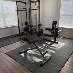 Gym Equipment Set- NOT SELLING SEPERATE AT THE MOMENT