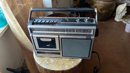 Panasonic AM/FM radio cassette