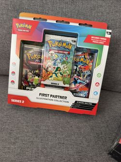 N EW Pokémon TCG First Partner Illustration Collection Series 2 - Sealed Box