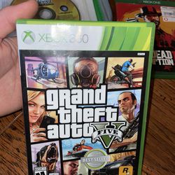 GTA 5 Disc Xbox 360 Version 