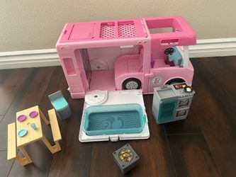 Barbie Campervan With Pool