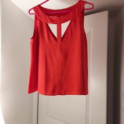Brand New BCBG Gorgeous Red Blouse.