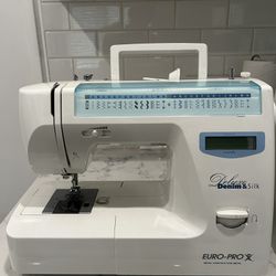 Euro-Pro Deluxe Denim and Silk Sewing Machine
