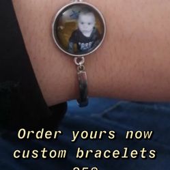 Custom Bracelet Pendant! Any Picture!