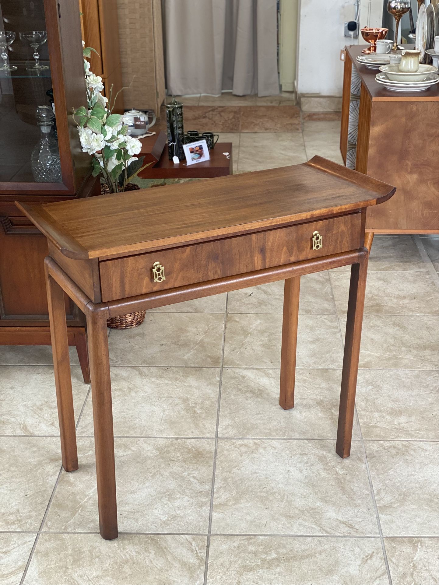 Vintage Oriental Console Table