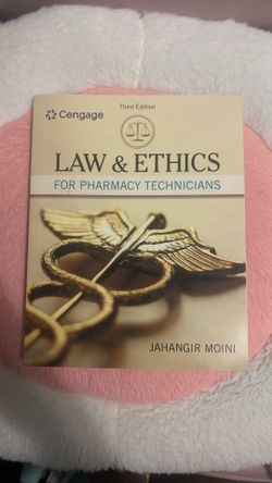 Pharmacy Technician Law & Ethics Textbook