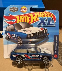 2026 HOT WHEELS XL SERIES BLUE 2024 BMW M3 WAGON 1:43 SCALE DIECAST TOY CAR NEW