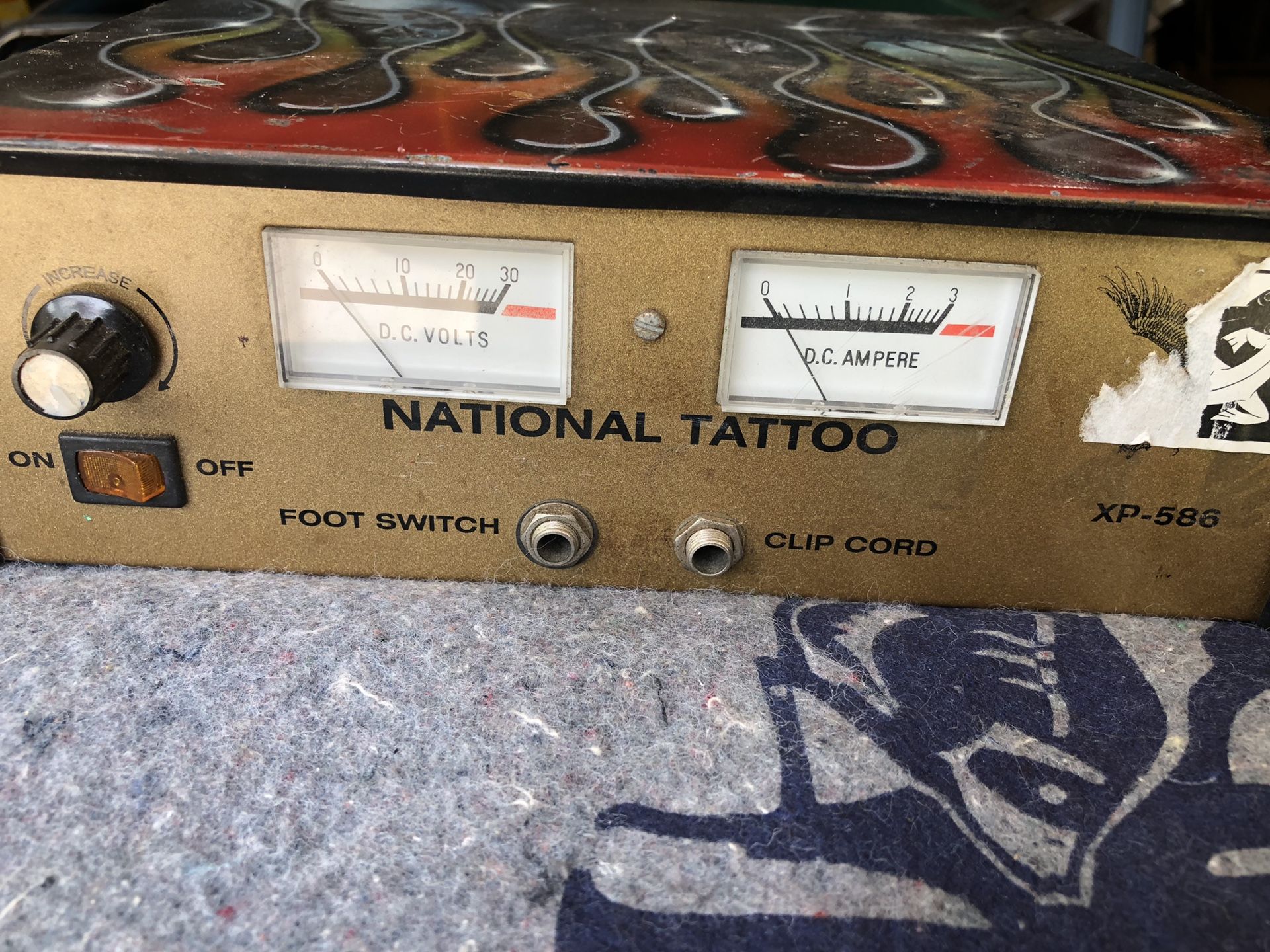National tattoo power supply 動作良好⭐︎激レア