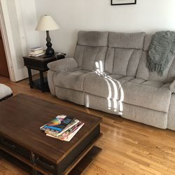Comfy Sofa, Coffee Table, & End table 