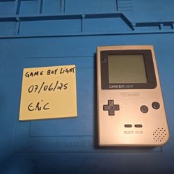 Nintendo Game Boy Light Gold Completely Revised and Cleaned