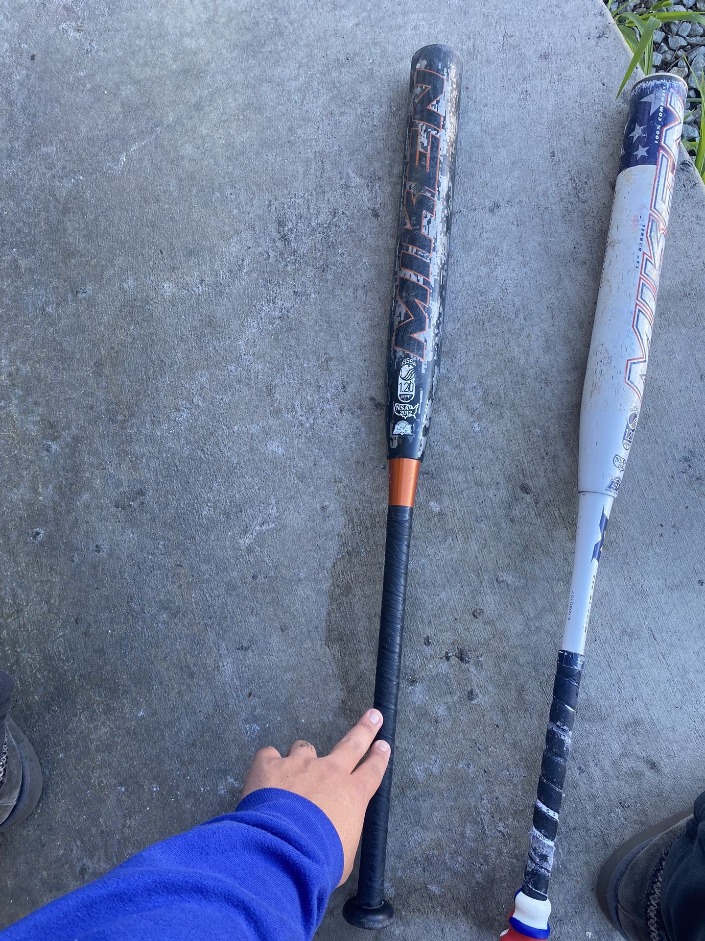 Miken Freak Patriot & Miken DC41 Bats for Sale in San Diego, CA OfferUp