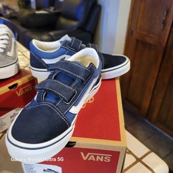 Boys Vans Worn Once Size 3 Firm Price Paid 52 Dollars 
