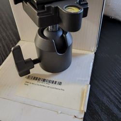 Heavy-Duty Tripod Ball Head w/ Quick Release Plate –  New