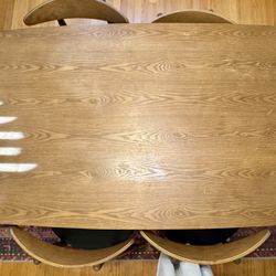 Dining Table With Six Chairs