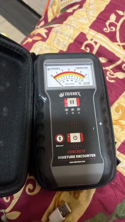 Tramex moisture encounter concrete