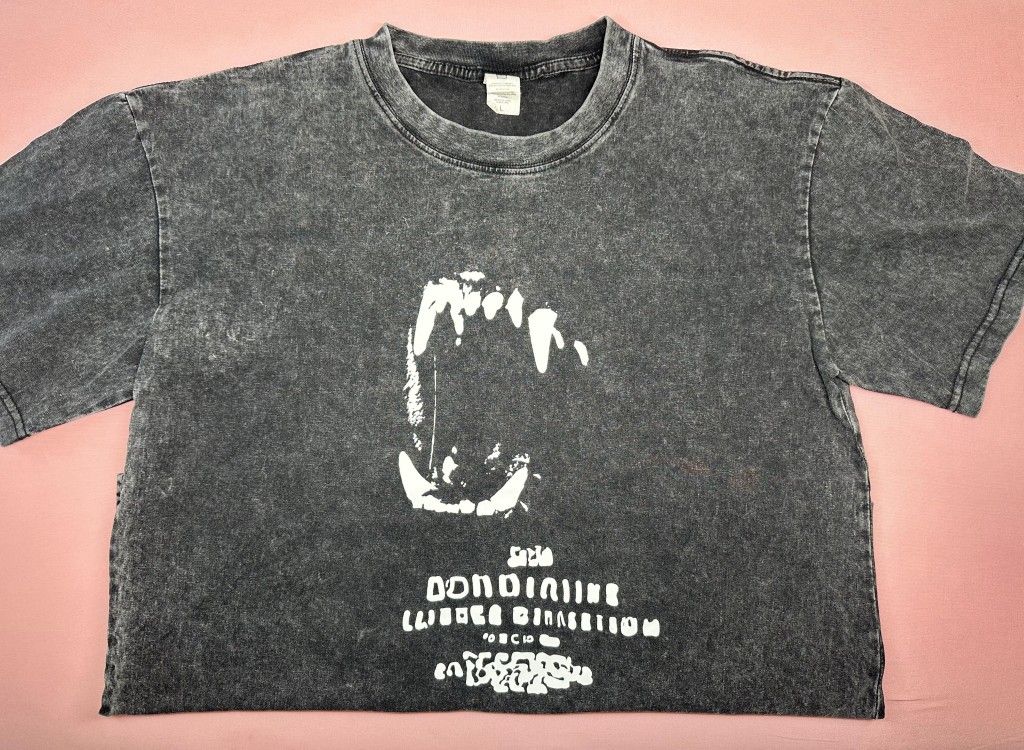 APE WASHED BLACK OVERSIZED T-SHIRT NEW SALE SIZE YOUNG BOYS M L A5