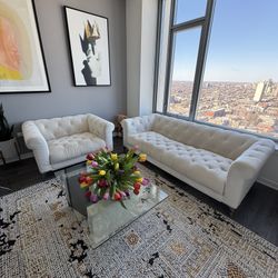 Couch and Big Chair 