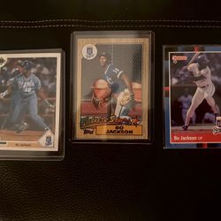 Bo Jackson Baseball Cards