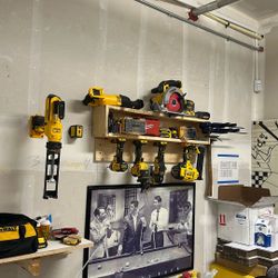 Dewalt And Makita. Caulking Gun, Nailer, Sander, Circ Saw, Etc. 