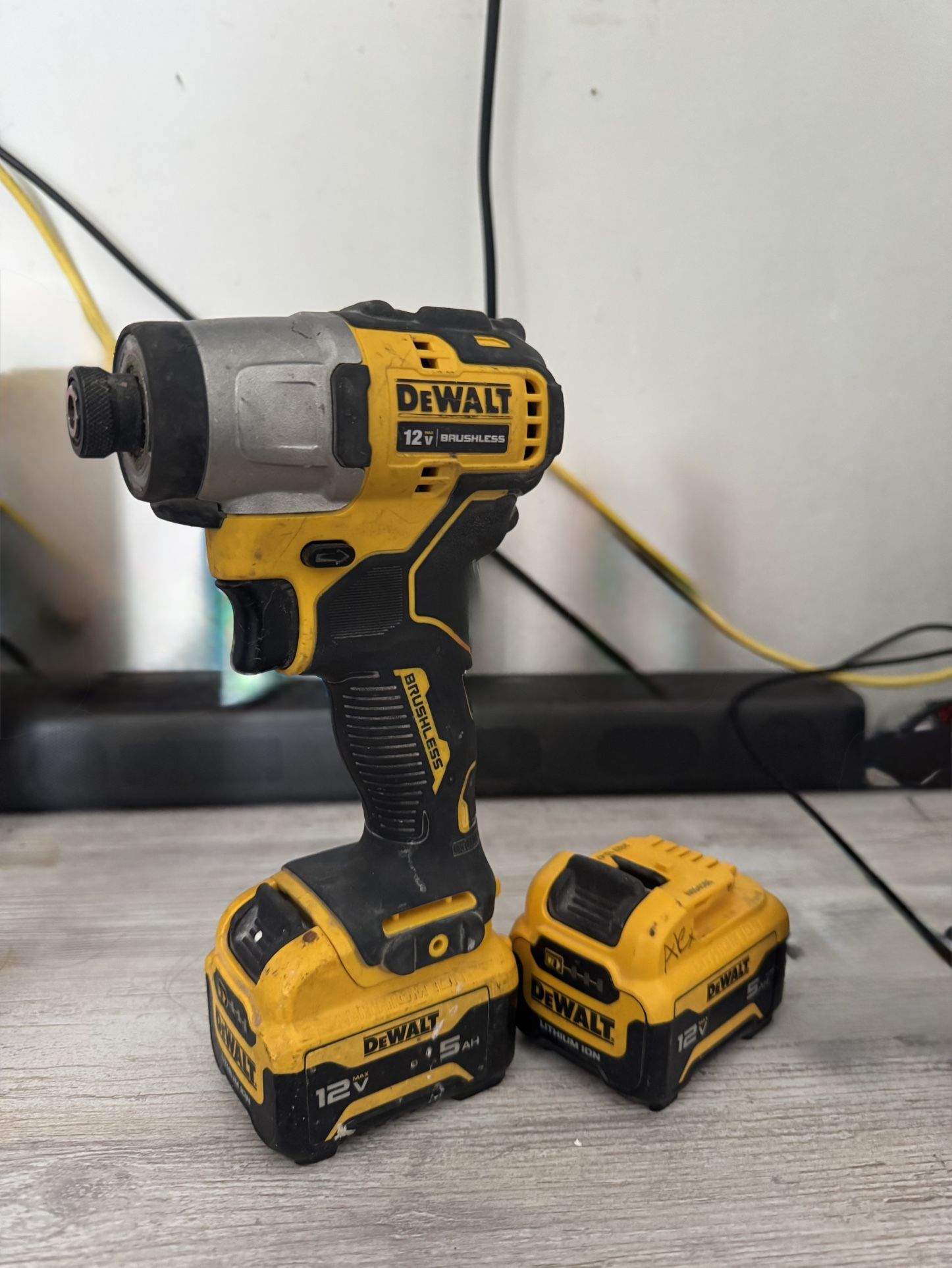 12 V Impact Drill With 2 12 V Batteries