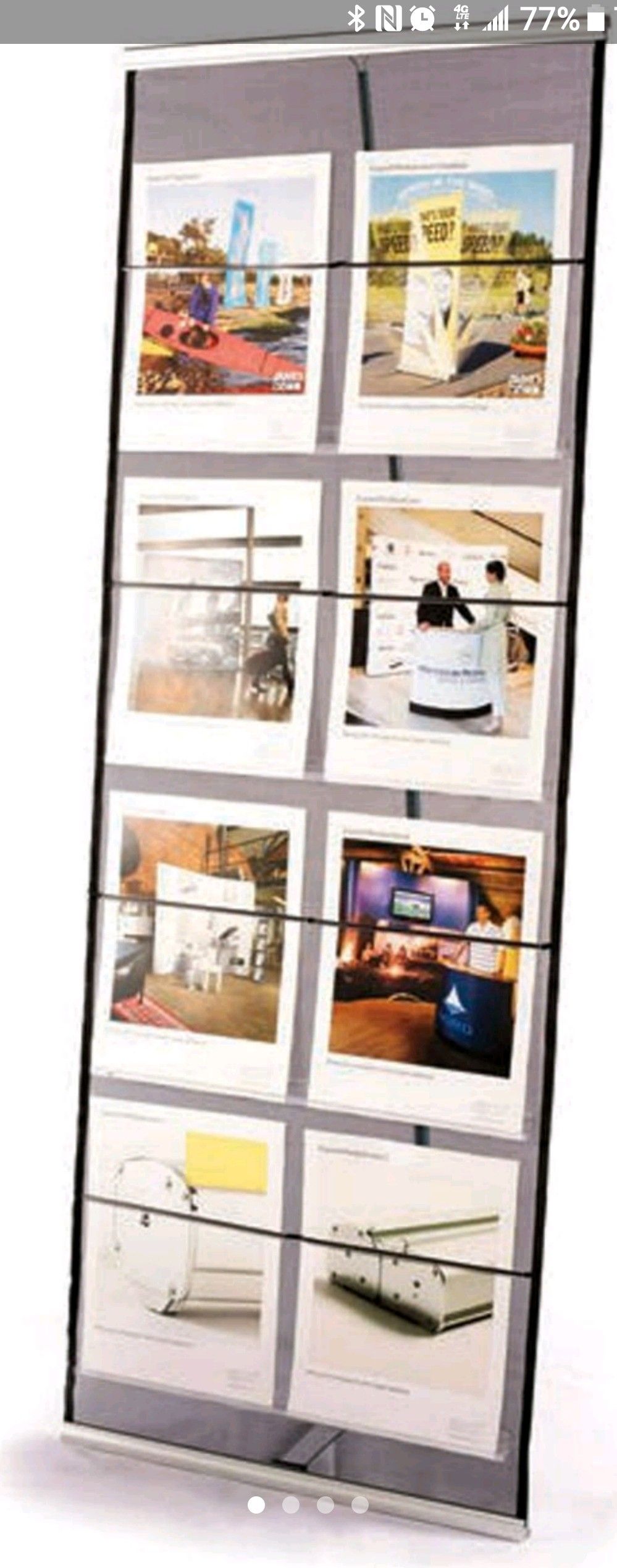 Expand Brochure Holder / Display aisle