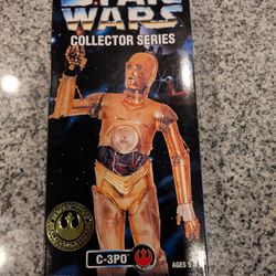 Vintage Star Wars Collector Series 12" C-3PO Action Figure (Kenner 1996)