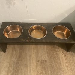 Homemade Dog Bowls/feeder