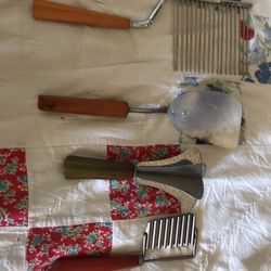4 Bakelite  Kitchen  Utensils 
