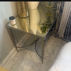 Silver End Table 