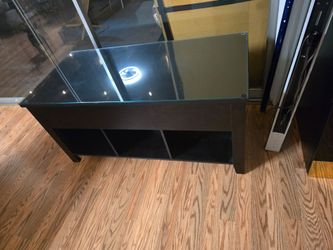 Black coffee table