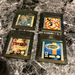 Nintendo Gameboy Color Games 
