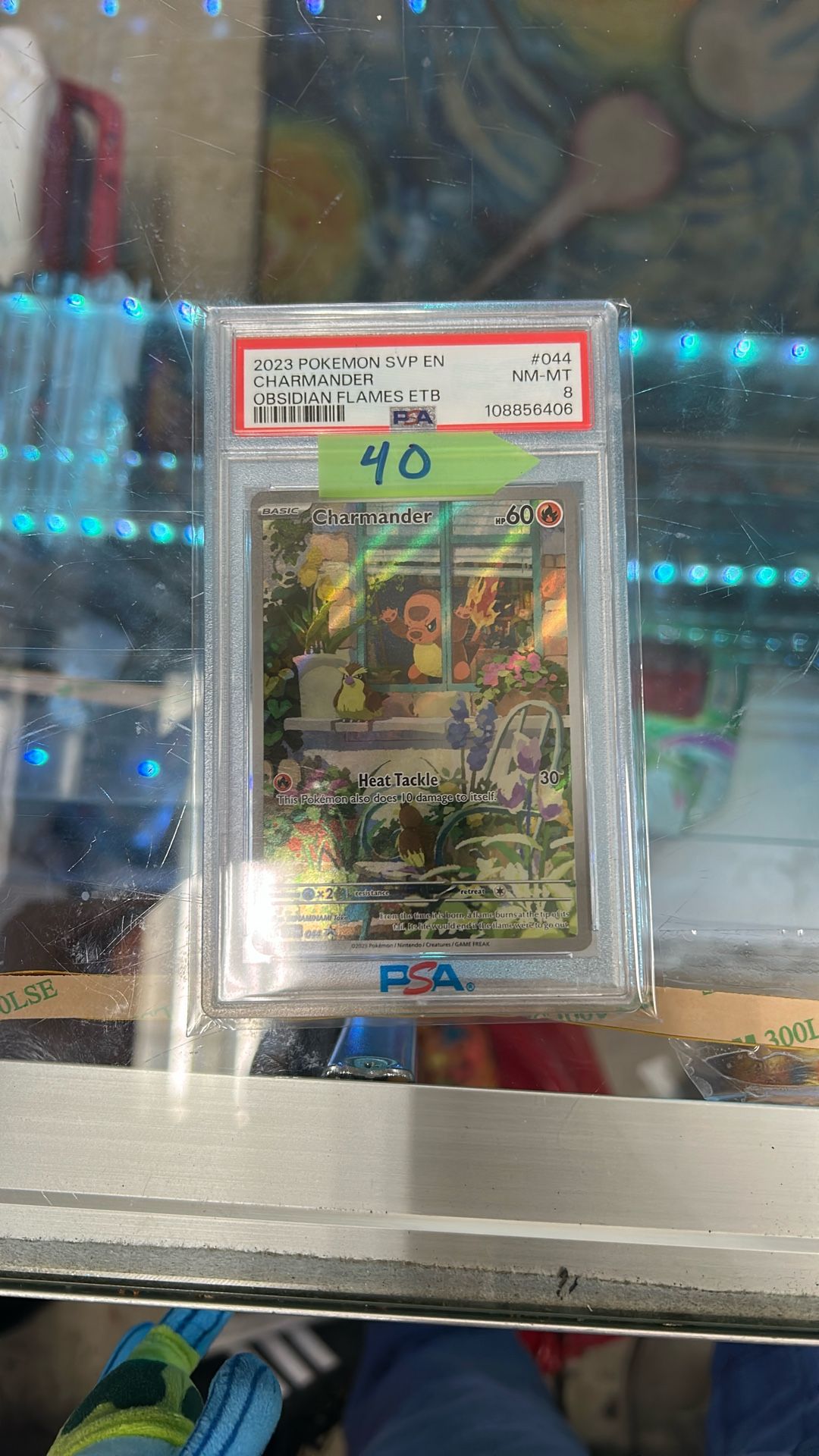 PSA 8 charmander promo