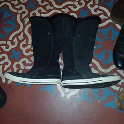 Converse Allstars Boots Black Size 7 