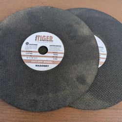 2 Masonry Cutting Wheels