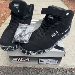 ⚫️ Fila Vulc 13 Marble Mid Sneakers – Men’s Size 13 – $20