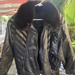 Black Leather Jacket Very Beautiful 