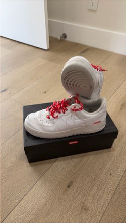 Nike Supreme Air Force 1 Low Supreme White size 8.5 men’s
