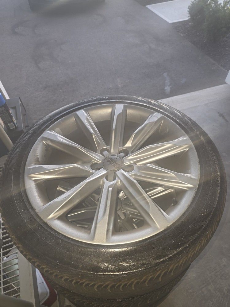 Audi Stock 19 Inch Rims And Tires
