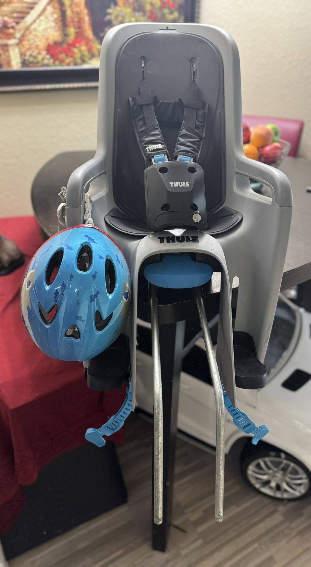 Thule Ridealong Child Bike Seat Light Grey