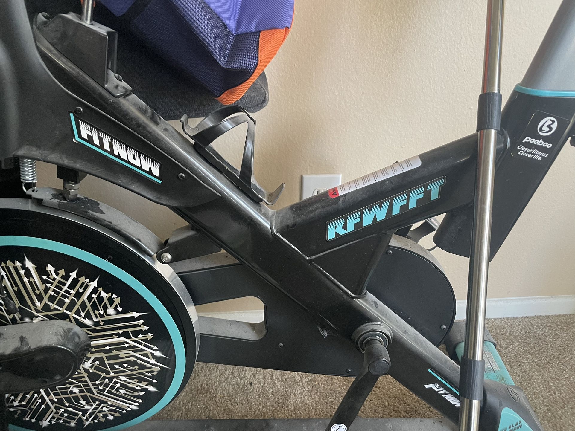 Pooboo Exercise Bike w/better Seat Included