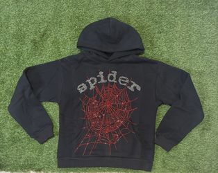 Spider Hoodie Rhinestone