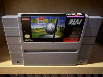“Hole in One Golf” - Super Nintendo SNES Video Game