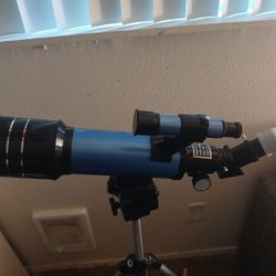 Max U See  Portable Telescope 400MM Focal  Length 70 MM Diam