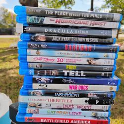 Blue Ray Dvd's